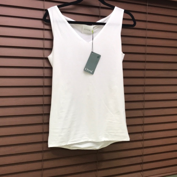 Lysse Tops - Lysse white tank